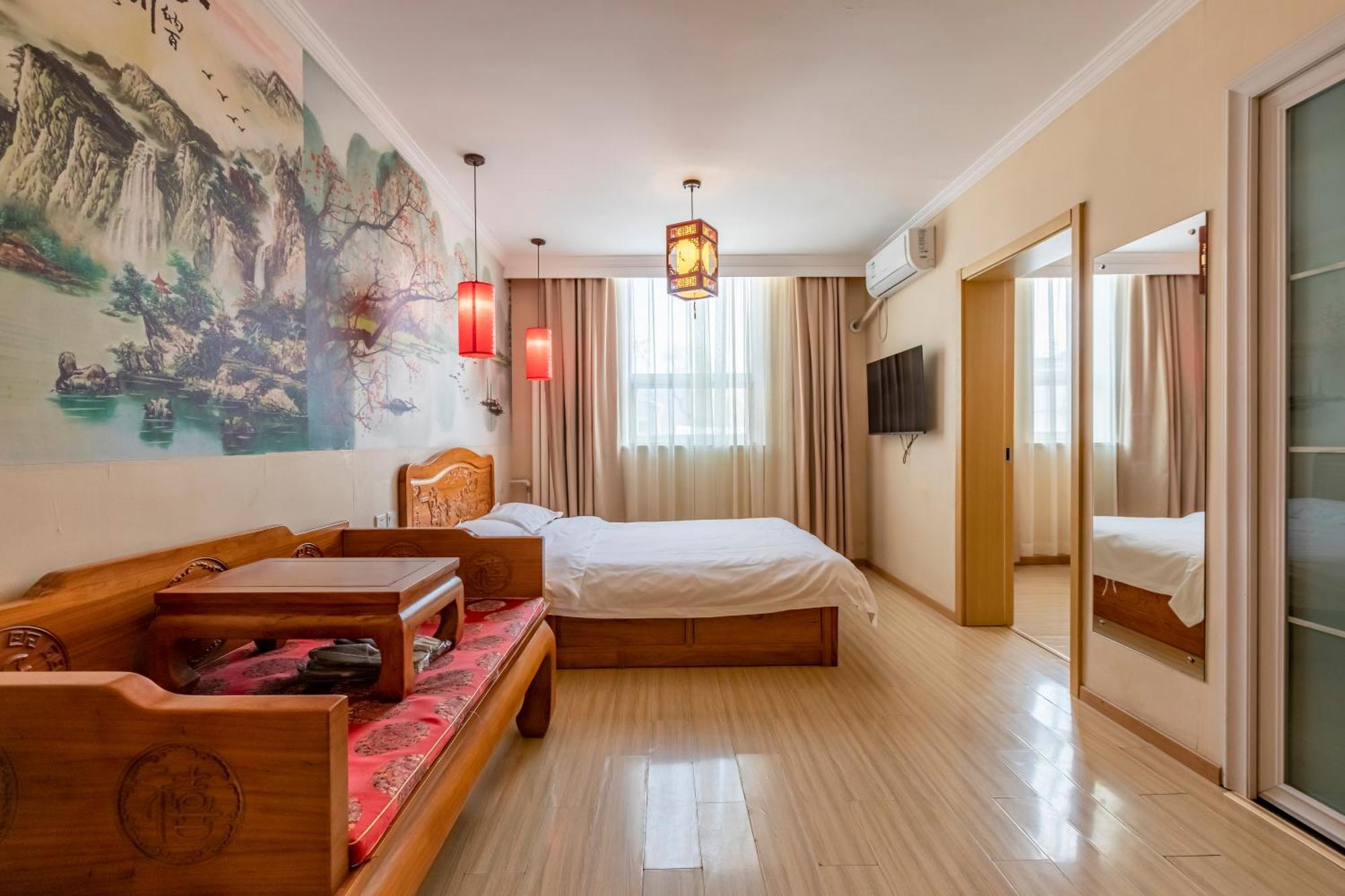 Happy Dragon City Center Alley Hotel -In The City Center With Big Window&Heater, Ticket Service&Free Coffee&Food Recommendation,Near Tian Anmen Forbiddencity,Easy To Get Traditional Walking Area&Shichahai Peking Kültér fotó